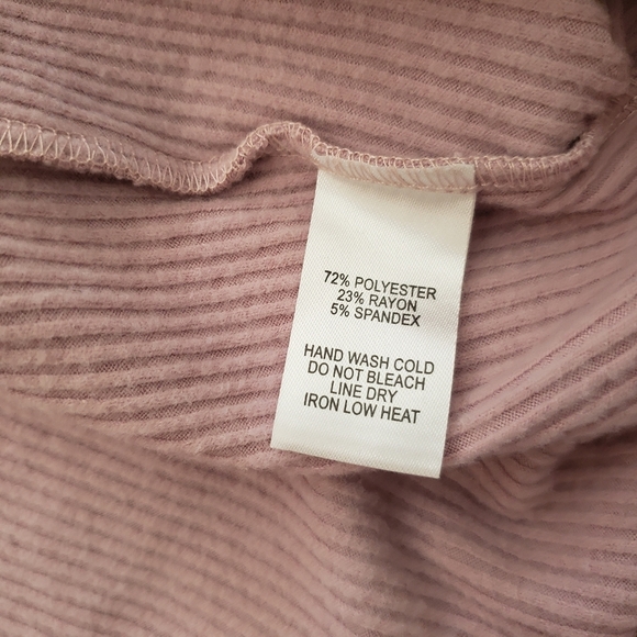 Lulus ballet pink warp cardigan sweater M - Picture 5 of 10